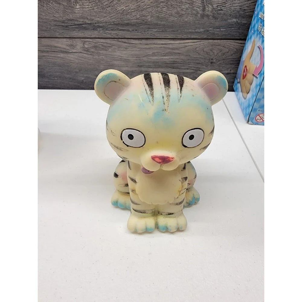 Vintage 1960’s Rubber Squeaky Toy Alan Jay Clarolyte Tiger